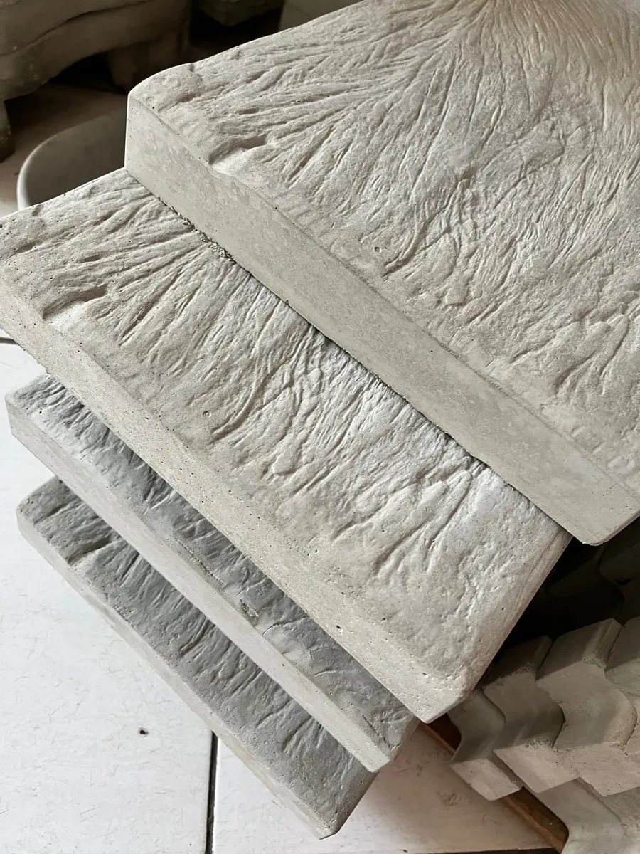 Dormente Cimento Cinza – Caminho De Jardim Ou Calçada 73×30.
