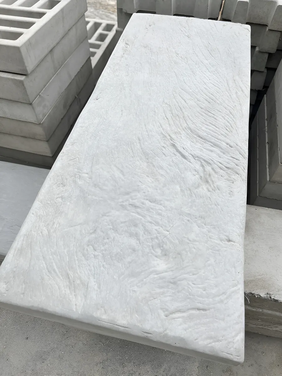 Dormente Cimento Cinza – Caminho De Jardim Ou Calçada 73×30.